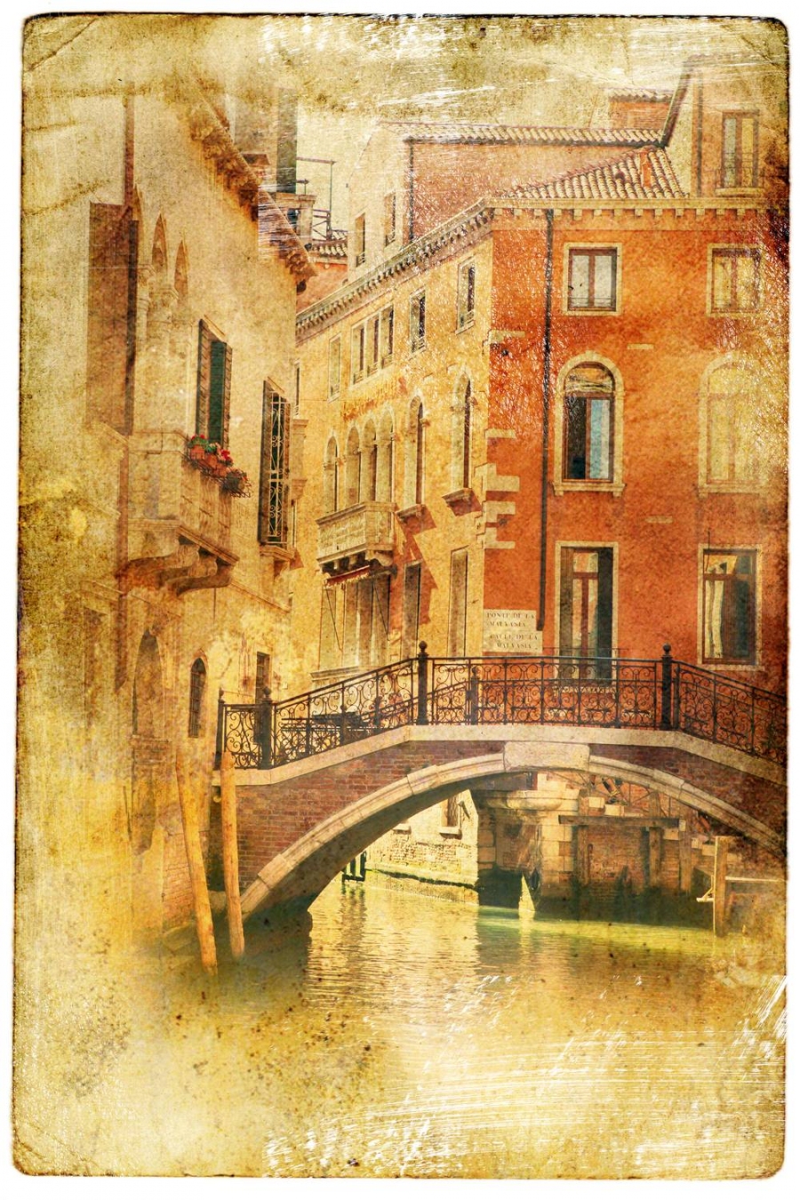Венеция Винтажные фрески